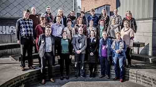 Groepsfoto coaches